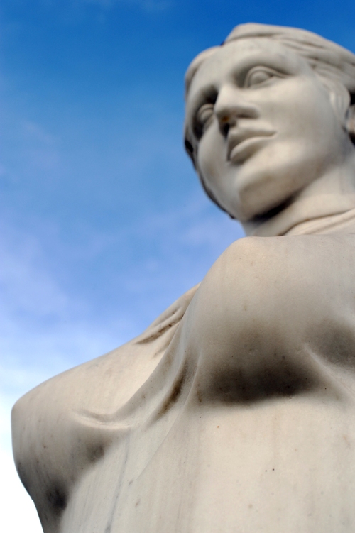 15Jan2010-Kyveli-Statue-Sculpture-Akadimias-str.-NikosRoccos-Low-contrast-version-F